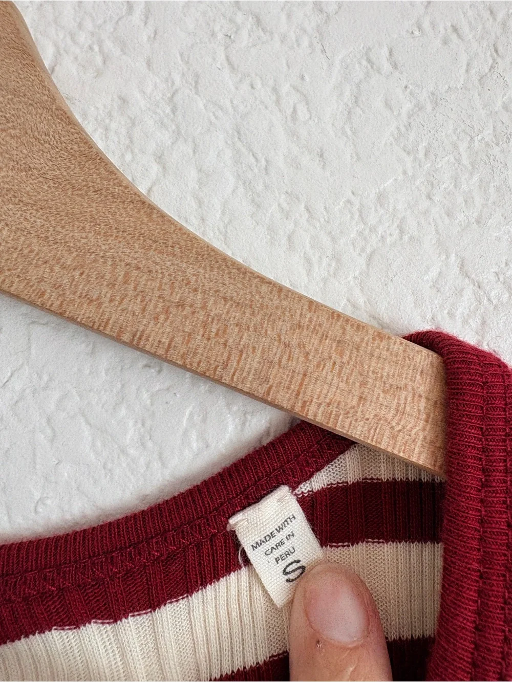 Doen Paola Striped Sweater Top